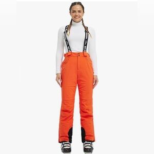 Fits space womens insulated warm ski anow pants waterproof 15000mm